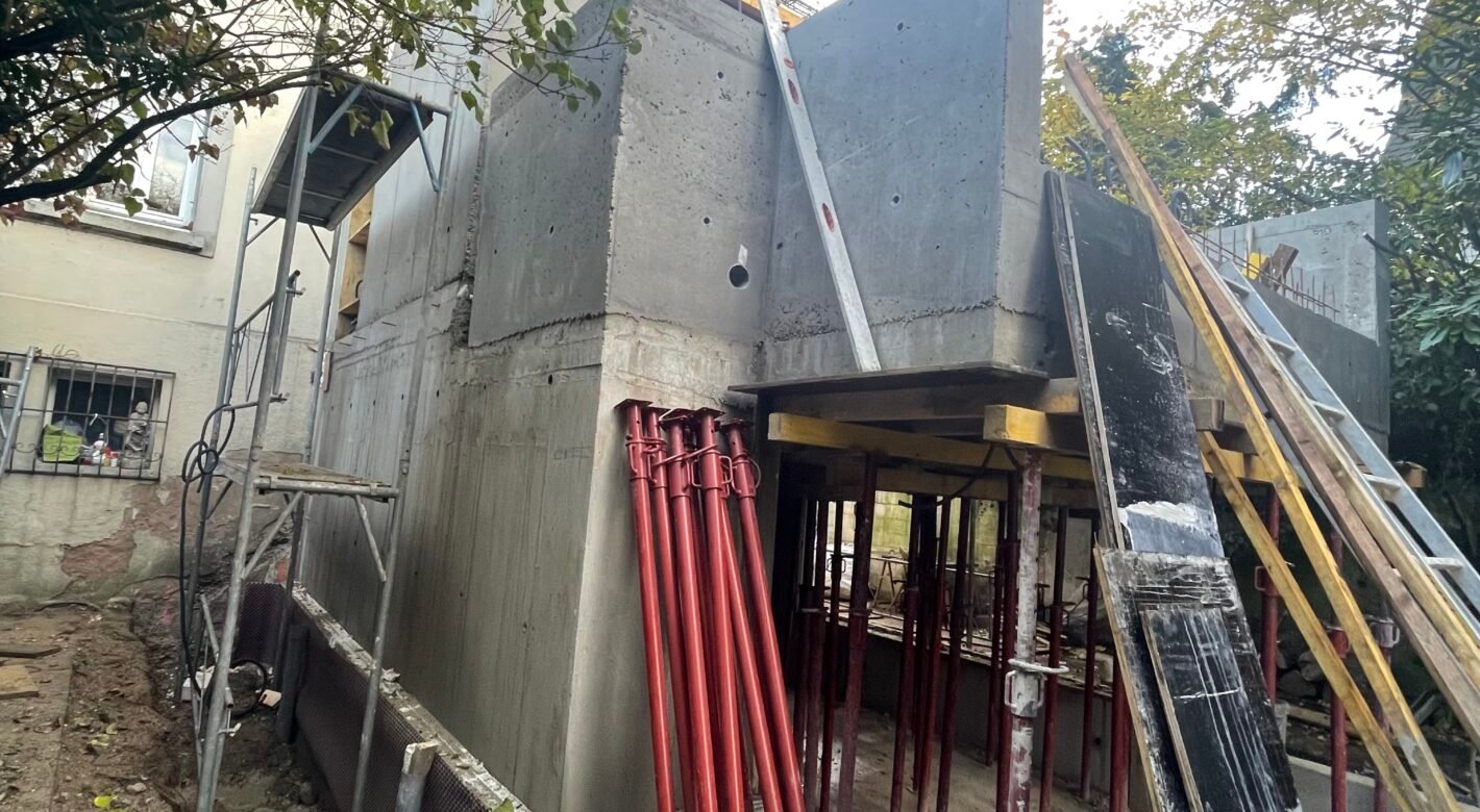 Surélévation d'une maison avec une ossature bois