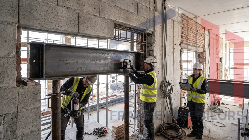 Les étapes de pose d'un IPN sur un mur porteur